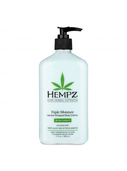 МОЛОЧКО ДЛЯ ТЕЛА ТРОЙНОЕ УВЛАЖНЕНИЕ HEMPZ 500ml МОЛОЧКО ДЛЯ ТЕЛА ТРОЙНОЕ УВЛАЖНЕНИЕ HEMPZ 500ml