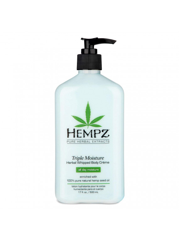 МОЛОЧКО ДЛЯ ТЕЛА ТРОЙНОЕ УВЛАЖНЕНИЕ HEMPZ 500ml