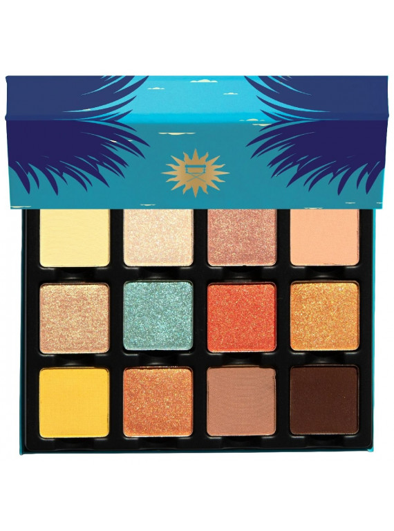 ТЕНИ ДЛЯ ВЕК 12 ЦВЕТОВ SOLEIL LA PLAGE VISEART 18g