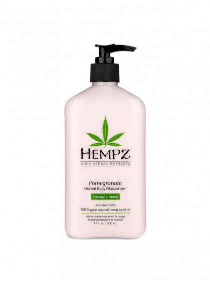 МОЛОЧКО ДЛЯ ТЕЛА УВЛАЖНЯЮЩЕЕ ГРАНАТ HEMPZ 500ml
