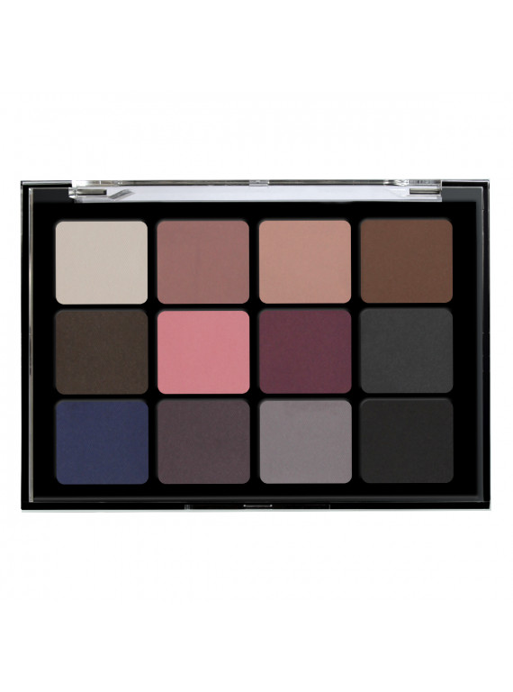 ТЕНИ ДЛЯ ВЕК МАТОВЫЕ 12 ЦВЕТОВ 07 COOL MATTE VISEART 24g