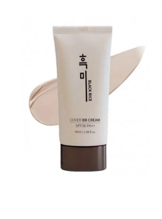 ТОНАЛЬНЫЙ КРЕМ COVER BB CREAM С ЭКСТРАКТОМ ЧЕРНОГО РИСА SPF36 PA++ #13 BLACK RICE 50ml