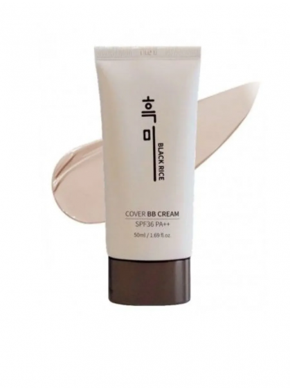 ТОНАЛЬНЫЙ КРЕМ COVER BB CREAM С ЭКСТРАКТОМ ЧЕРНОГО РИСА SPF36 PA++ #13 BLACK RICE 50ml ТОНАЛЬНЫЙ КРЕМ COVER BB CREAM С ЭКСТРАКТОМ ЧЕРНОГО РИСА SPF36 PA++ #13 BLACK RICE 50ml