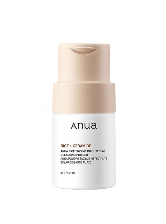 ПУДРА ЭНЗИМНАЯ ДЛЯ СИЯНИЯ КОЖИ RICE+CERAMIDE ANUA 40g