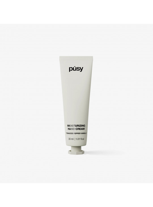 КРЕМ ДЛЯ РУК УВЛАЖНЯЮЩИЙ MOISTURIZING HAND CREAM TOBACCO PEPPER VANILLA PUSY 30ml