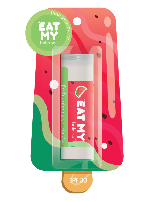 БАЛЬЗАМ ДЛЯ ГУБ СВЕЖИЙ АРБУЗ EAT MY 4,8g
