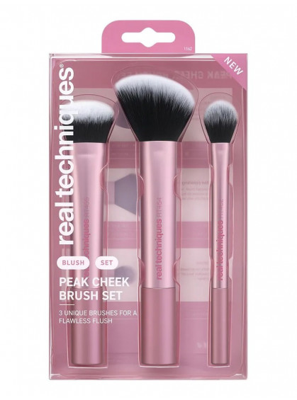 НАБОР КИСТЕЙ ДЛЯ МАКИЯЖА PEAK CHEEK BRUSH SET REAL TECHNIQUES