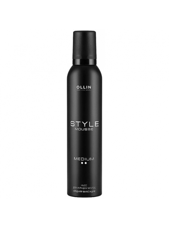 МУСС ДЛЯ УКЛАДКИ ВОЛОС СРЕДНЕЙ ФИКСАЦИИ OLLIN PROFESSIONAL 250ml