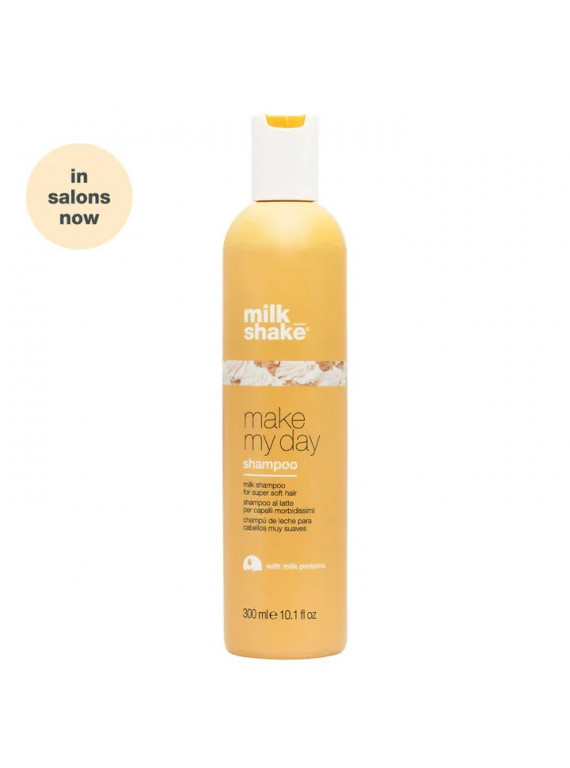 ШАМПУНЬ ДЛЯ МЯГКОСТИ И БЛЕСКА ВОЛОС MAKE MY DAY SHAMPOO MILK SHAKE 300ml