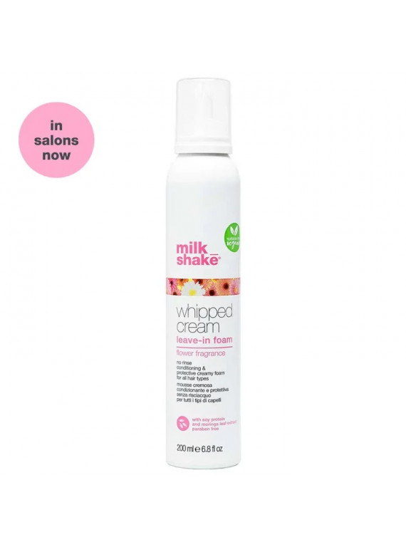 ПЕНА-СЛИВКИ ДЛЯ ВОЛОС КОНДИЦИОНИРУЮЩАЯ С АРОМАТОМ ЦВЕТОВ WHIPPED CREAM MILK SHAKE 200ml