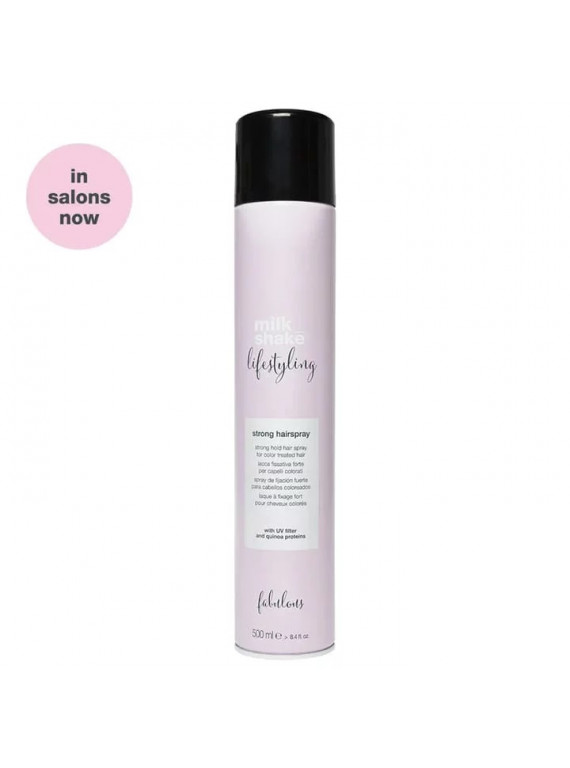 ЛАК ДЛЯ ВОЛОС СИЛЬНОЙ ФИКСАЦИИ STRONG HAIRSPRAY MILK SHAKE 500ml
