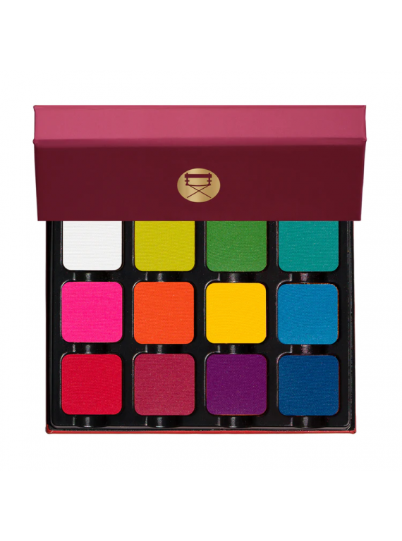 ТЕНИ ДЛЯ ВЕК МАТОВЫЕ 12 ЦВЕТОВ 06 EDITORIAL BRIGHTS VISEART 12g