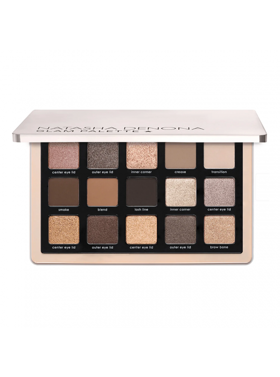 ПАЛИТРА ТЕНЕЙ GLAM PALETTE NATASHA DENONA 19,25g