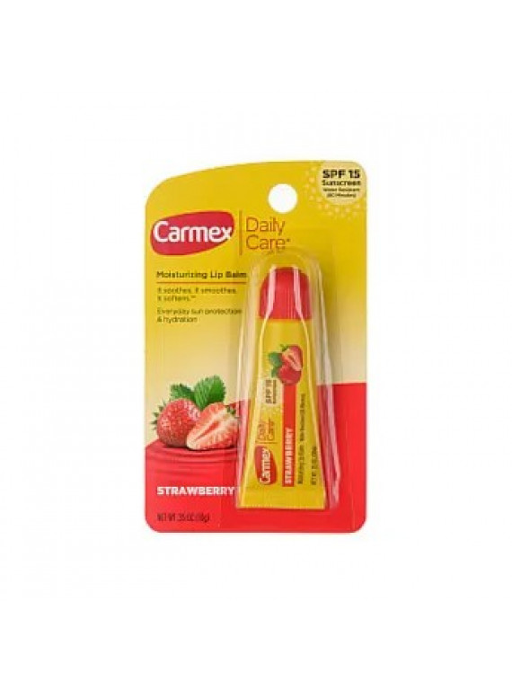 БАЛЬЗАМ ДЛЯ ГУБ MOISTURISING LIP BALM STRAWBERRY CARMEX 10g