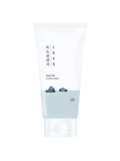 ПЕНКА ДЛЯ УМЫВАНИЯ С МОРСКОЙ ВОДОЙ 1025 DOKDO CLEANSER ROUND LAB 150ml