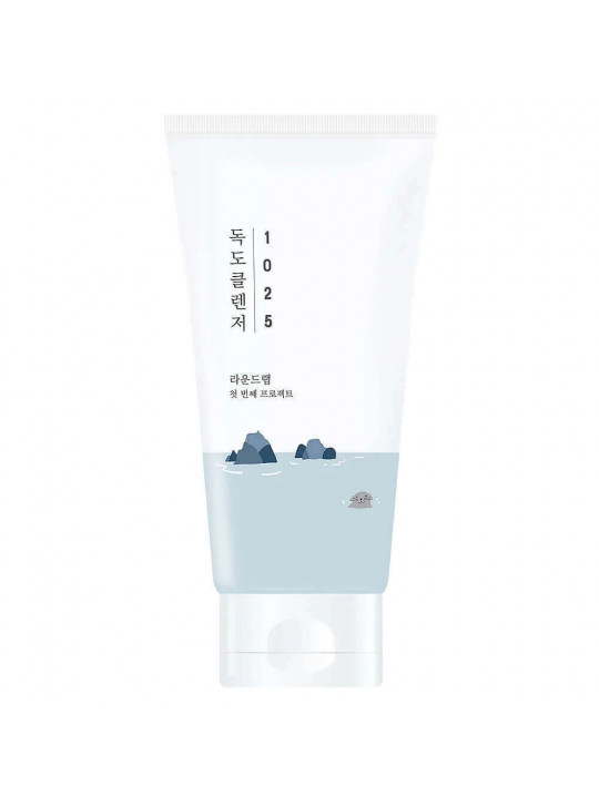 ПЕНКА ДЛЯ УМЫВАНИЯ С МОРСКОЙ ВОДОЙ 1025 DOKDO CLEANSER ROUND LAB 150ml