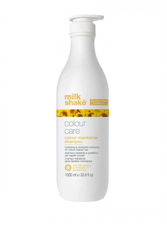 ШАМПУНЬ ЗАЩИТНЫЙ ДЛЯ ОКРАШЕННЫХ ВОЛОС С МОЛОЧНЫМИ ПРОТЕИНАМИ MILK SHAKE 1000ml