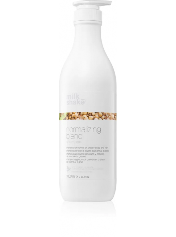 ШАМПУНЬ ДЛЯ НОРМАЛЬНЫХ И ЖИРНЫХ ВОЛОС И КОЖИ ГОЛОВЫ MILK SHAKE 1000ml