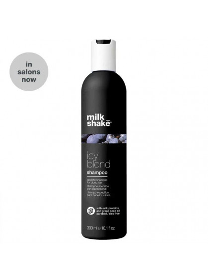ШАМПУНЬ С ЧЕРНЫМ ПИГМЕНТОМ ДЛЯ ОСВЕТЛЕННЫХ ВОЛОС MILK SHAKE 300ml