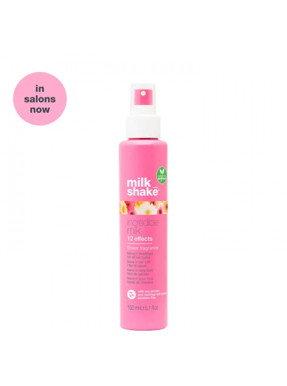 МОЛОЧКО УВЛАЖНЯЮЩЕЕ ДЛЯ ВСЕХ ТИПОВ ВОЛОС С АРОМАТОМ ЦВЕТОВ MILK SHAKE 150ml