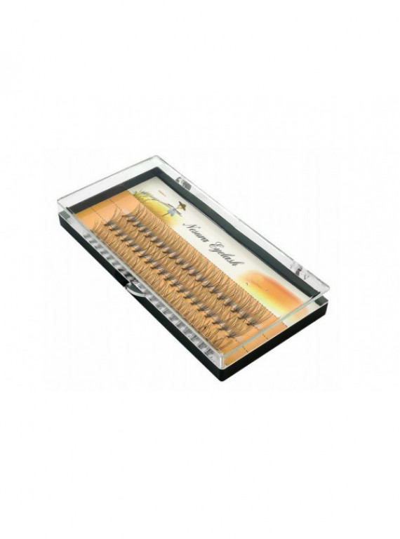 РЕСНИЦЫ ПУЧКИ 10D ИЗГИБ C NESURA EYELASH 8mm