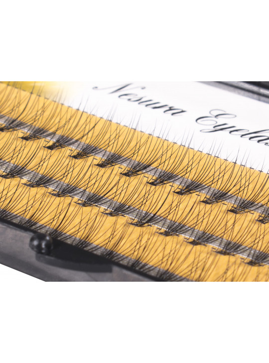 РЕСНИЦЫ ПУЧКИ 10D ИЗГИБ C NESURA EYELASH 9mm