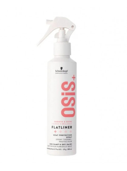 СПРЕЙ ДЛЯ ВОЛОС ТЕРМОЗАЩИТНЫЙ 3 OSIS+ FLATLINER SCHWARZKOPF PROFESSIONAL 200ml СПРЕЙ ДЛЯ ВОЛОС ТЕРМОЗАЩИТНЫЙ 3 OSIS+ FLATLINER SCHWARZKOPF PROFESSIONAL 200ml