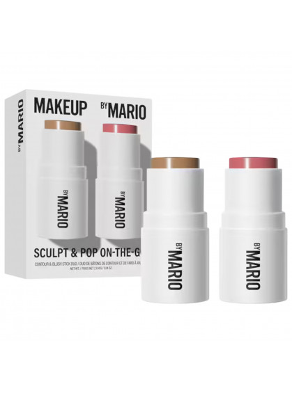 НАБОР ДЛЯ ЛИЦА SCULPT & POP ON-THE-GO LIGHT MEDIUM/DUSTY ROSE MAKEUP BY MARIO