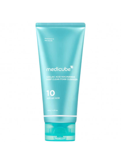 ПЕНКА ОЧИЩАЮЩАЯ С АЗЕЛАИНОВОЙ КИСЛОТОЙ AZELAIC ACID NIACINAMIDE DEEP FOAM CLEANSER MEDICUBE 120g