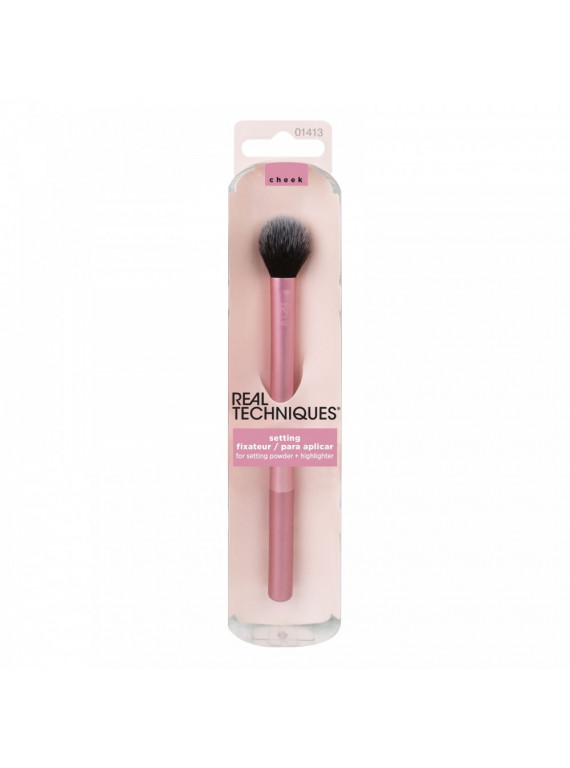 КИСТЬ ДЛЯ ПУДРЫ И ХАЙЛАЙТЕРА SETTING BRUSH REAL TECHNIQUES