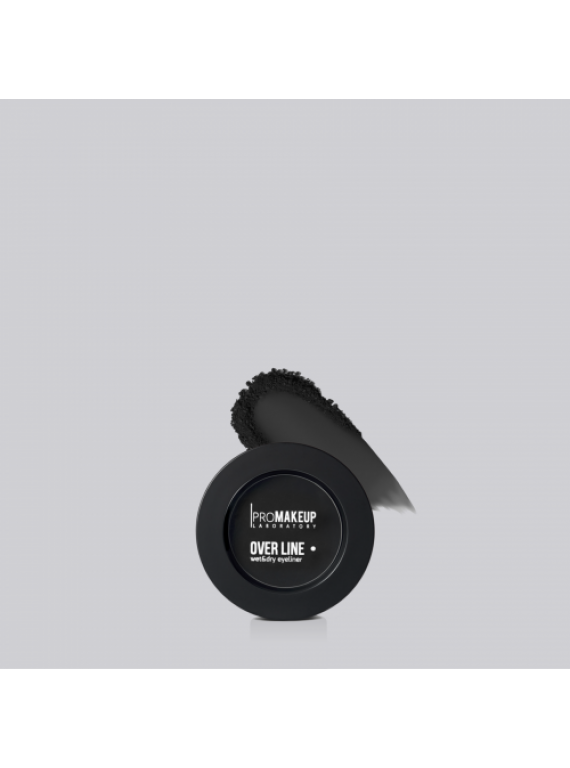 ПОДВОДКА ДЛЯ ГЛАЗ КОМПАКТНАЯ 2В1 OVER LINE 101 PROMAKEUP Laboratory 3,8g