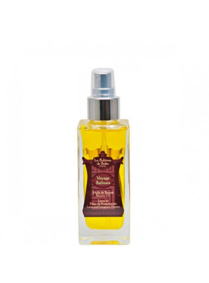 МАСЛО ДЛЯ ТЕЛА С АРОМАТОМ ЛОТОСА И ФРАНЖИПАНИ LA SULTANE DE SABA 50ml