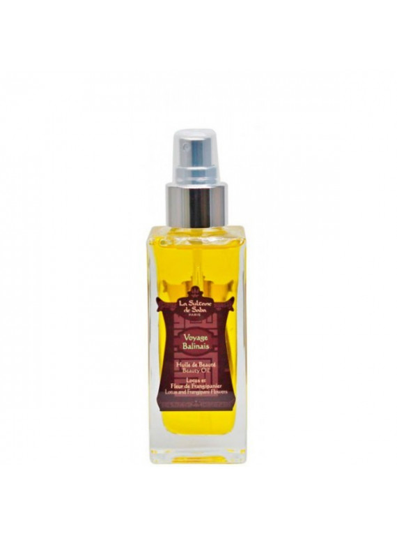 МАСЛО ДЛЯ ТЕЛА С АРОМАТОМ ЛОТОСА И ФРАНЖИПАНИ LA SULTANE DE SABA 50ml
