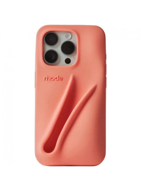 ЧЕХОЛ ДЛЯ IPHONE 15 PRO MAX LIP CASE PEACH PIT RHODE