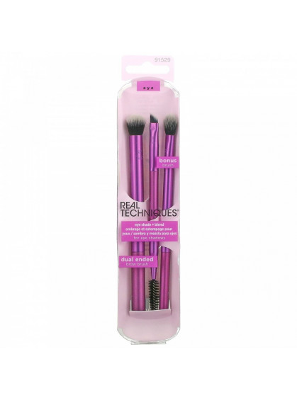 НАБОР КИСТЕЙ EYE SHADE BLEND SET REAL TECHNIQUES