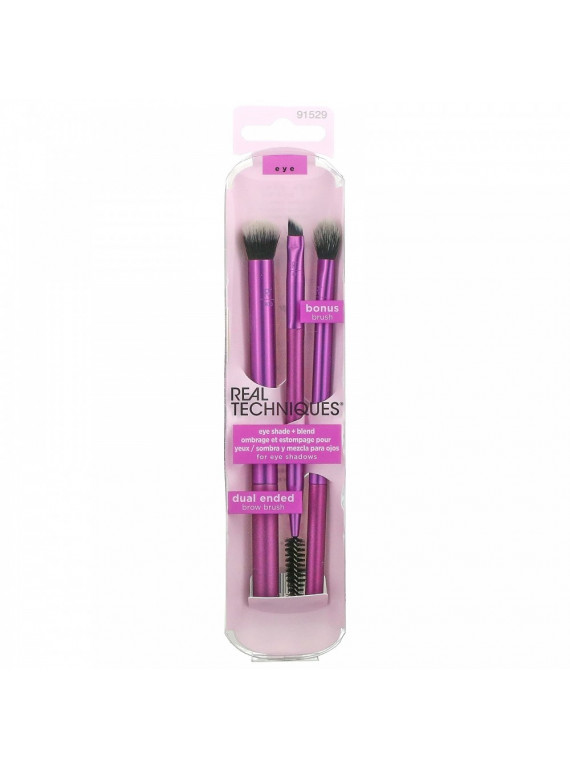 НАБОР КИСТЕЙ EYE SHADE BLEND SET REAL TECHNIQUES