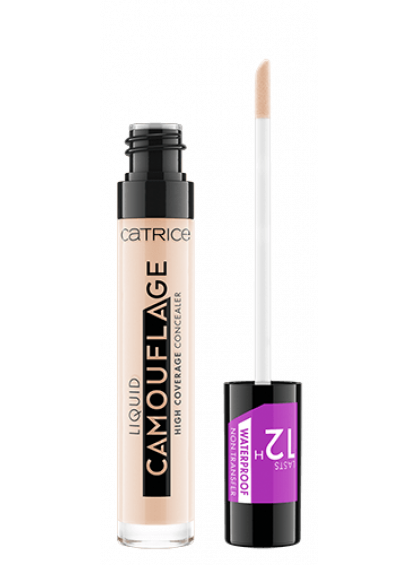 КОНСИЛЕР ДЛЯ ЛИЦА LIQUID CAMOUFLAGE 001 FAIR IVORY CATRICE 5ml КОНСИЛЕР ДЛЯ ЛИЦА LIQUID CAMOUFLAGE 001 FAIR IVORY CATRICE 5ml