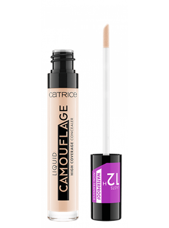КОНСИЛЕР ДЛЯ ЛИЦА LIQUID CAMOUFLAGE 001 FAIR IVORY CATRICE 5ml