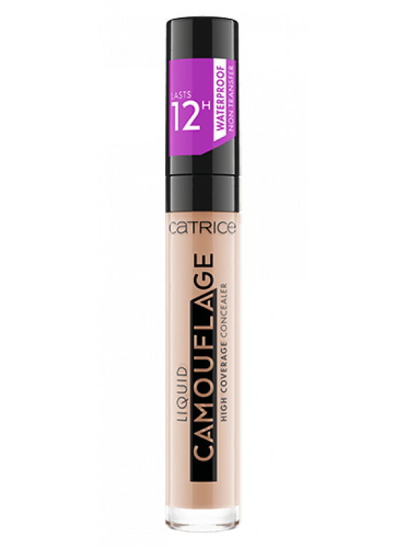 КОНСИЛЕР ДЛЯ ЛИЦА LIQUID CAMOUFLAGE 020 LIGHT BEIGE CATRICE 5ml
