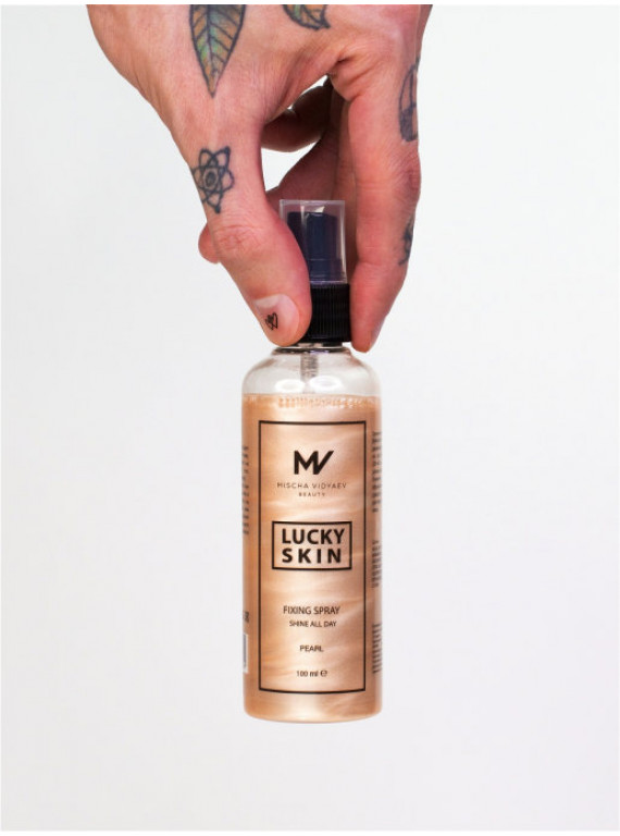 ФИКСИРУЮЩИЙ СПРЕЙ С СИЯНИЕМ SHINE ALL DAY PEARL MISCHA VIDYAEV 100ml