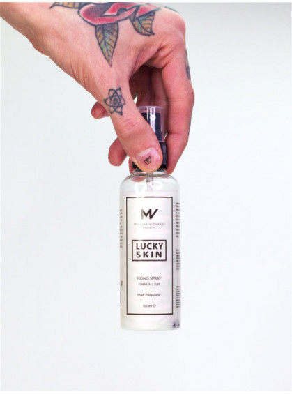 ФИКСИРУЮЩИЙ СПРЕЙ С СИЯНИЕМ SHINE ALL DAY PINK PARADISE MISCHA VIDYAEV 100ml ФИКСИРУЮЩИЙ СПРЕЙ С СИЯНИЕМ SHINE ALL DAY PINK PARADISE MISCHA VIDYAEV 100ml