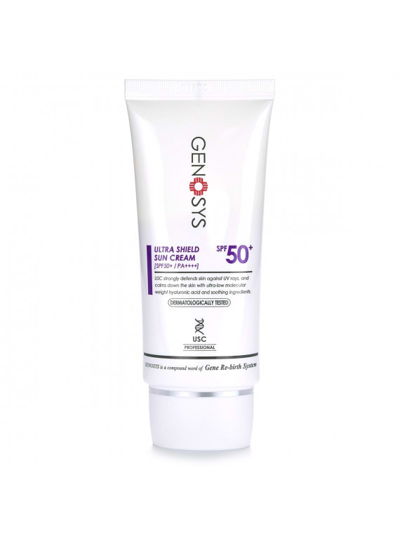 КРЕМ С СОЛНЦЕЗАЩИТОЙ ULTRA SHIELD CUN CREAM  SPF50+ PA++++ GENOSYS 50ml