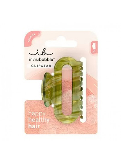 ЗАКОЛКА-КРАБИК CLIPSTAR EVERGREEN M INVISIBOBBLE