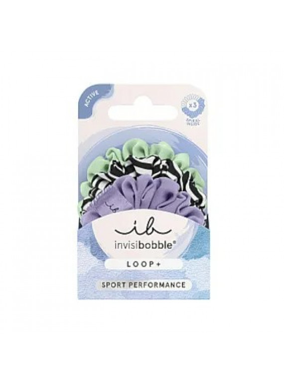 РЕЗИНКА-БРАСЛЕТ ДЛЯ ВОЛОС LOOP PLUS GRIP PRO INVISIBOBBLE 3pc