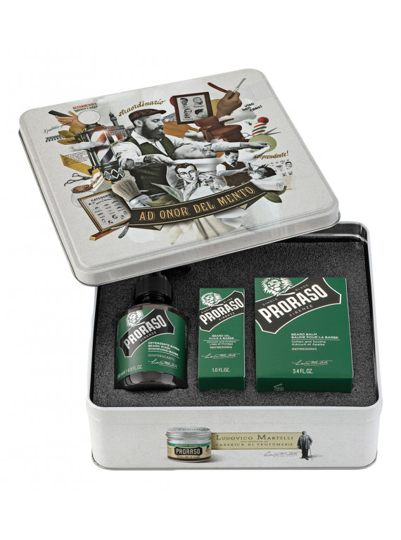 НАБОР ДЛЯ УХОДА ЗА БОРОДОЙ REFRESHING PRORASO