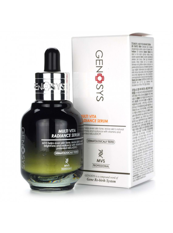 СЫВОРОТКА ДЛЯ СИЯНИЯ КОЖИ С КОМПЛЕКСОМ ВИТАМИНОВ MULTI VITA RADIANCE SERUM GENOSYS 30ml