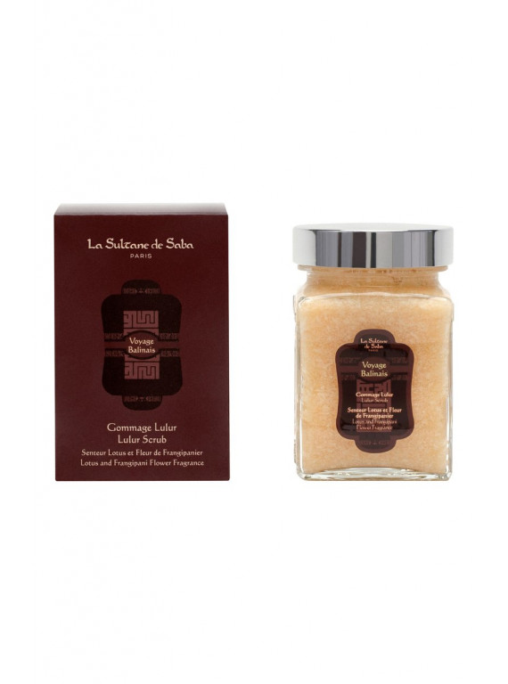 ГОММАЖ ДЛЯ ТЕЛА ЛОТОС И ФРАНЖИПАНИ LA SULTANE DE SABA 300ml