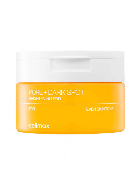 ТОНЕР-ПЭДЫ ДЛЯ ВЫРАВНИВАНИЯ ТОНА И РЕЛЬЕФА КОЖИ PORE+DARK SPOT CELIMAX