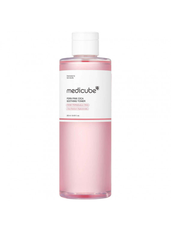 ТОНЕР ДЛЯ ЛИЦА УСПОКАИВАЮЩИЙ PDRN PINK CICA SOOTHING TONER MEDICUBE 250ml