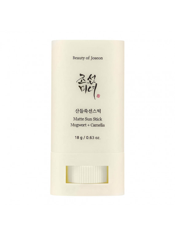 СТИК СОЛНЦЕЗАЩИТНЫЙ МАТИРУЮЩИЙ MUGWORT+CAMELIA SPF50+ PA++++ BEAUTY OF JOSEON
